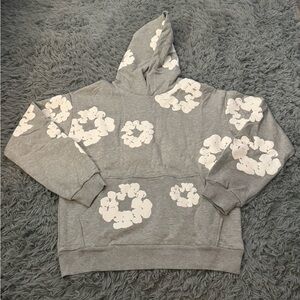 Denim Tears Cotton Wreath Hoodie “Gray”